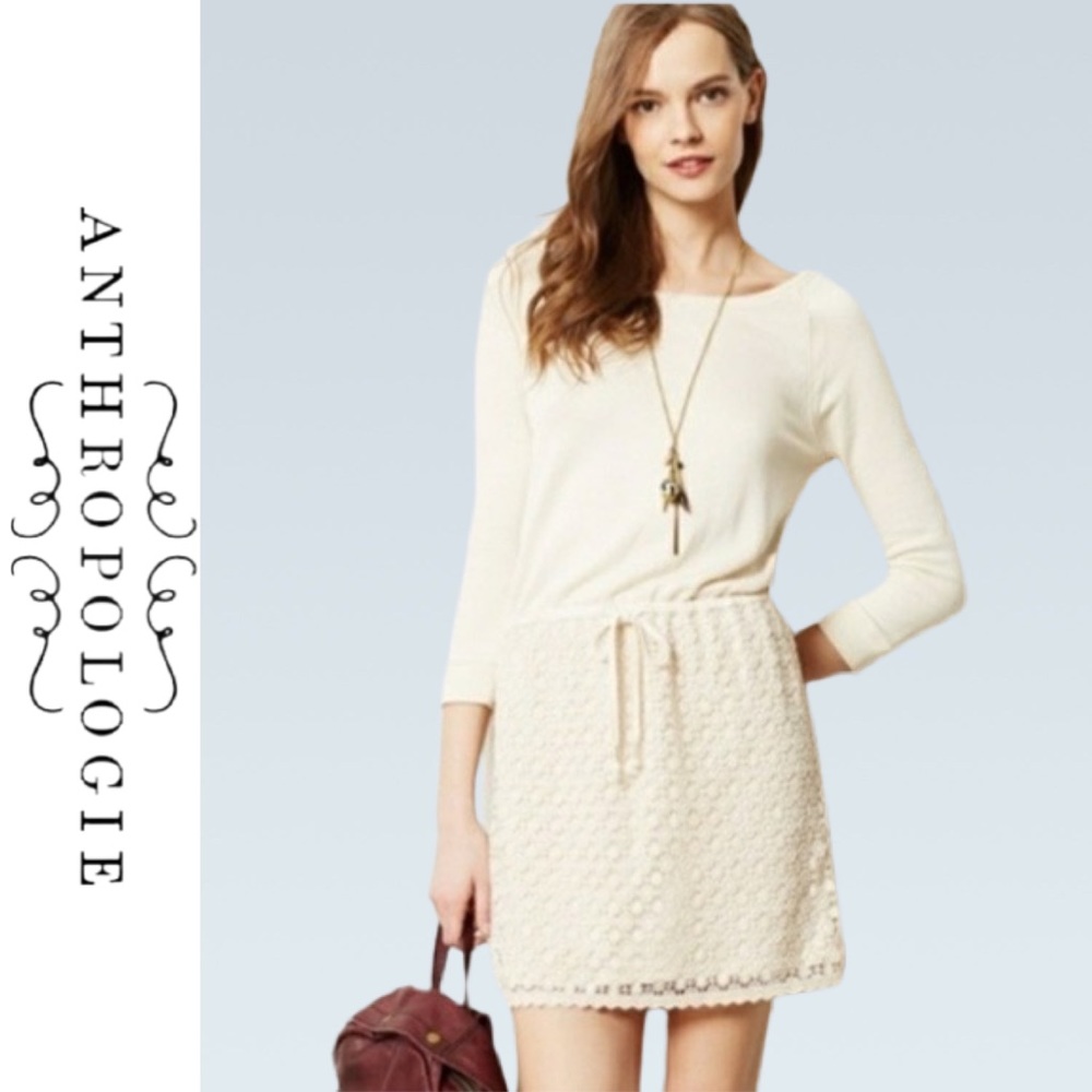 Saturday Sunday Ceridwen Anthro crocheted dress